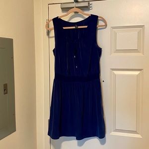 GAP Navy Dress w/ Smocked Waist